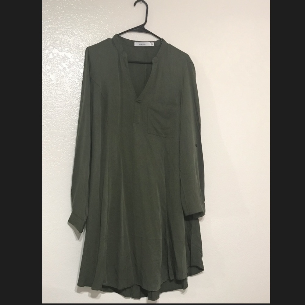 Hunter Green Dress